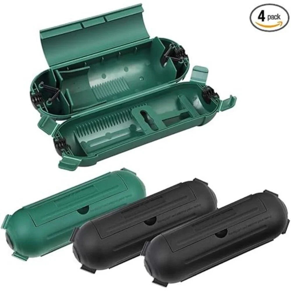 [4 Pack] Extension Cord Safety Cover,Weatherproof Electrical Connection Box